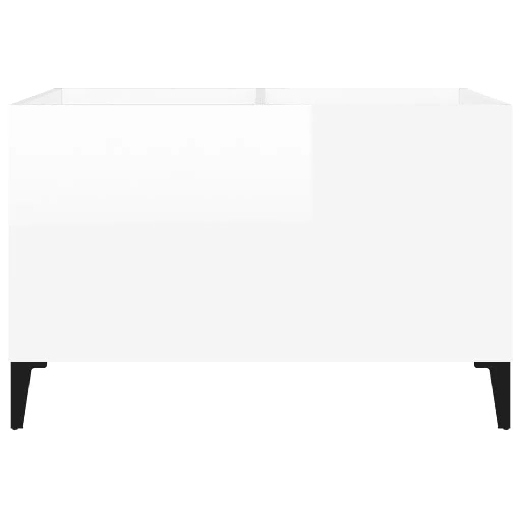 Helloshop26 - Armario para discos (74,5 x 38 x 48 cm, madera de ingeniería), color blanco brillante