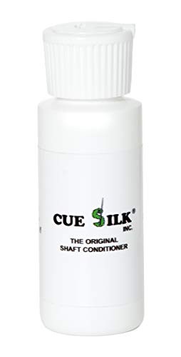 Cue Silk Pool Cue Shaft Conditioner 2 oz Bottle