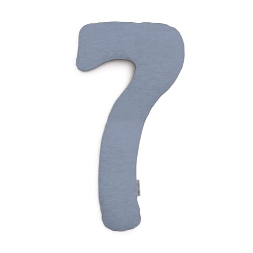 Theraline my7 Seitenschläferkissen mit Bezug waschbar 60C Stillkissen & Lagerungskissen ergonomisch mit integriertem Kopfkissen Kissen für Seitenschläfer mit wattiertem Bezug für mehr Komfort