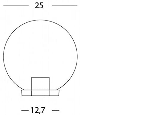 Sovil Globo Esterni 25cm Fume - 2