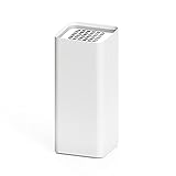 Mizushima Industries Ashtray, MSERIES Ashtray, 3620310 Mseries, Uniform Design, White (matte) Body: Depth 11.0 inches (28 cm), Body: Height 25.6 inches (65 cm), Body: Width 11.0 inches (28 cm)