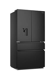 Hisense RF749N4SWFE American Style 579l Total No Frost Fridge Freezer - Black
