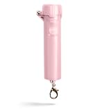 Guard Dog Security Packin' Heat, World’s Smallest Pepper Spray Self Defense for Women, Police Strength with Keychain Snap Clip, Compact Design, Long Range, UV Dye, Push-Button Safety Cap