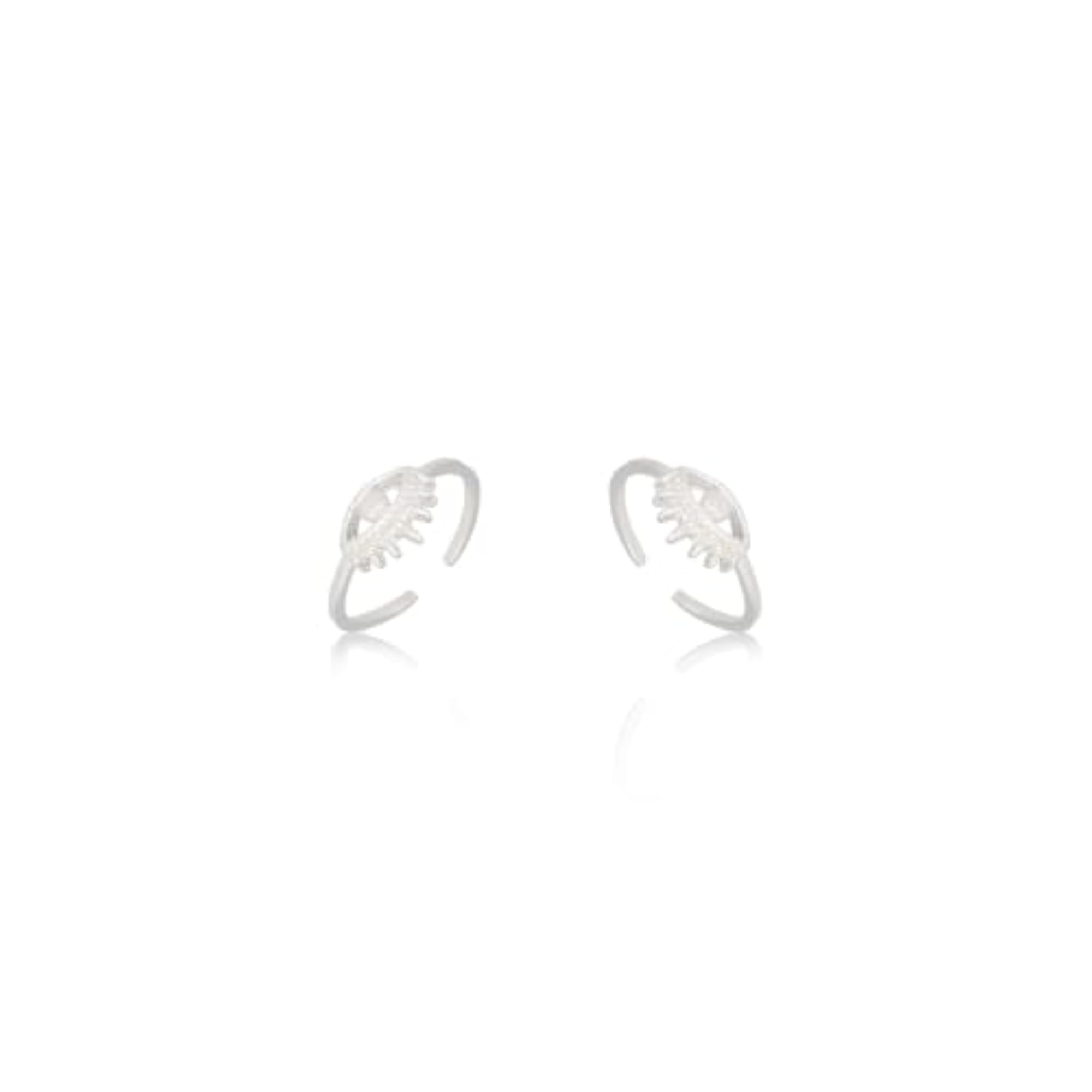 Women's 925 Sterling Toe Ring with Evil Eye Design