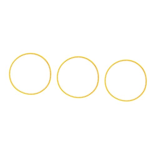 Alipis 3 Piezas Correa de Repuesto para Máquina de Algodón de Azúcar Comercial Banda Eléctrica de Recambio para de Máquina de Algodón