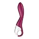 Satisfyer, Bluetooth G-Punkt-Vibrator, Heated Thrill Connect App, 20,5 cm, mit Wärmefunktion, aus Silikon