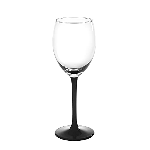 Royal Leerdam Lot de 6 verres à vin blanc onyx 250 ml Cover