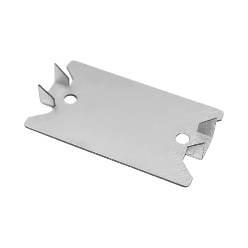 Clous en acier robuste pour installation facile de protections avec dents