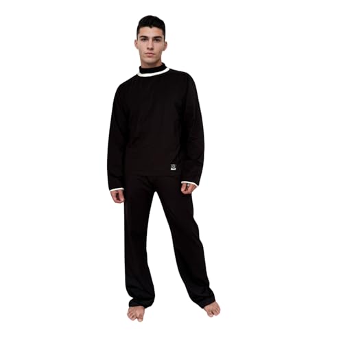 Ensemble de vêtements de détente noir L Its-Me pour cocooning à la maison
