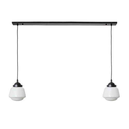 2 lampes High Button Moonlight Art Deco Trade sur poutre