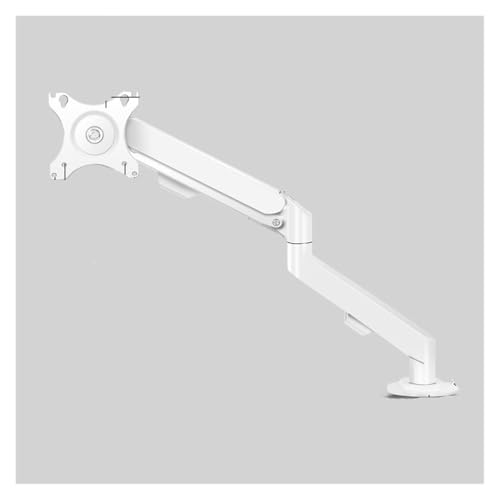 Bras de moniteur mural réglable blanc F24G3 support de levage