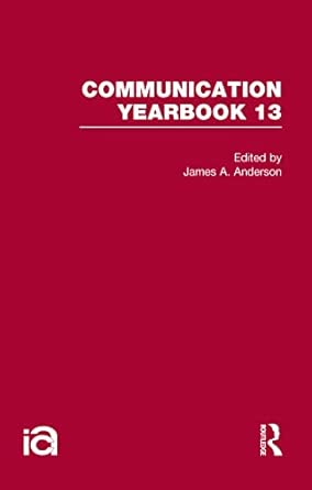 Communication Yearbook 13-Wow! eBook