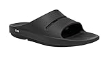 OOFOS OOahh Recovery Slide, Black - Women’s Size 8, Men’s Size 6