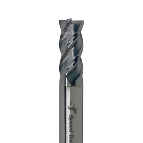 Fresa Topo Metal Duro 12mm 4 Cortes C/Cobertura Tialn 45hrc