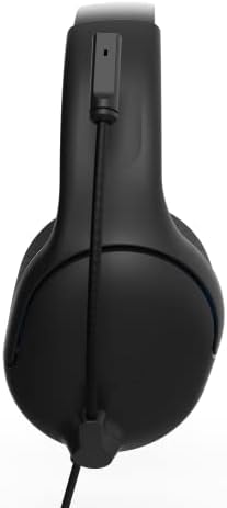 PDP AIRLITE PRO WIRED Headset BLACK With Noise Cancelling Microphone For SONY PLAYSTATION PS5 - PS4, Officially Licensed