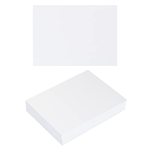 100 Pack Thick Paper Cardstock Blank Heavy Cards Stock for