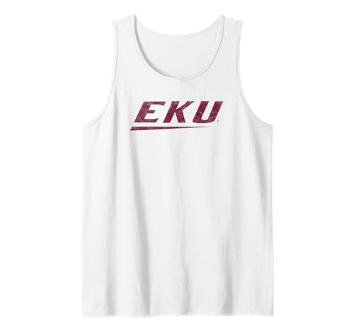 Eastern Kentucky University EKU Colonels Distressed Primary Tank Top