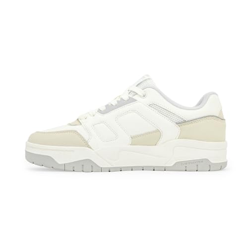 Image of Red Tape Women's Sneakers White Beige Mesh Pu Round Toe Lace-Up