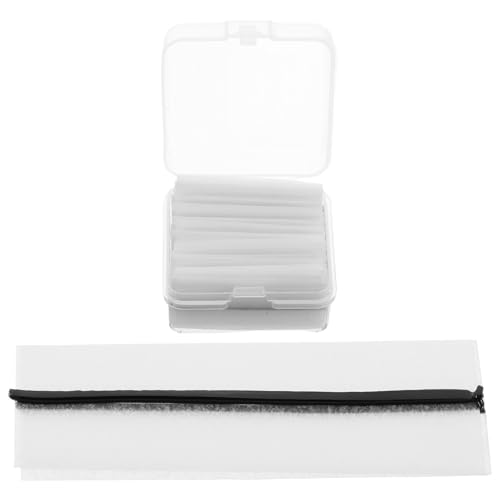 POPETPOP 40 pièces Bandes Adhésives Autocollantes pour Faux Cils Noirs Colle Douce Imperméable Tenue Longue Durée pour Look Naturel et Confortable Adaptées à Toutes Formes Yeux Lot