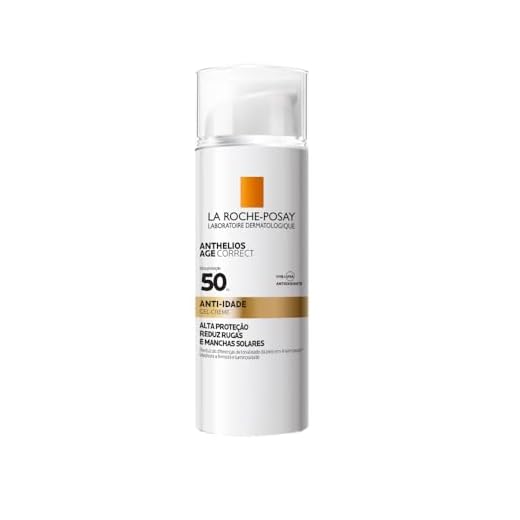 La Roche Posay, Anthelios Age Correct, Protetor Solar Facial, Fps 50, Sem Cor