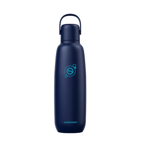SodaStream Fizz & Go – borraccia termica in acciaio inox 0,9L blu scuro
