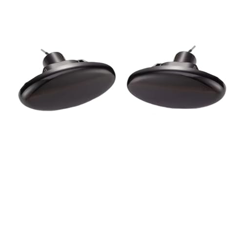 Feu de position latéral LED ambre dynamique clignotant fumé pour garde-boue