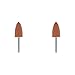 Dremel 952 Aluminum Oxide Grinding Stone, 3/8" (9.5mm), Sharpening & Grinding Rotary Tool Accessory (1 Piece), Green (Pack of 2)