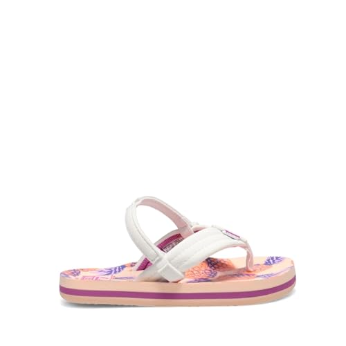 Image of REEF Girls Toddler /Little Kid Ahi Beach Flip Flop, Soft Cushion Footbed, Water Friendly