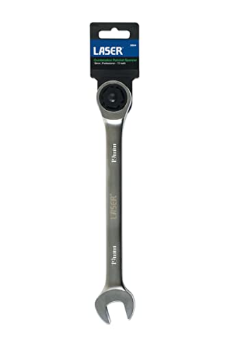 Clé mixte à cliquet 19mm Laser 2684 pour démonter un écrou difficile