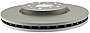 ACDelco Advantage 18A82033AC Coated Front Disc Brake Rotor