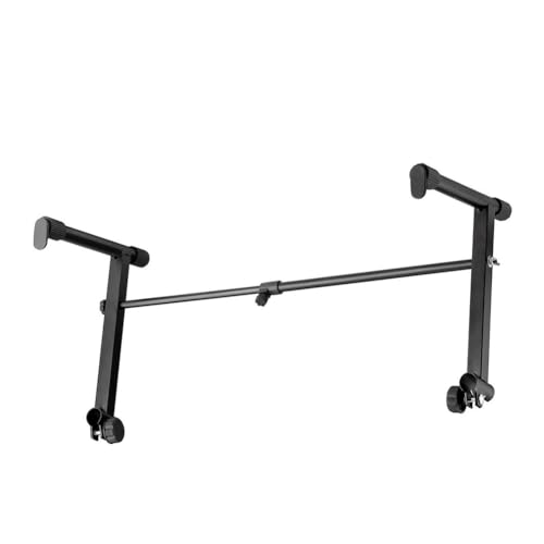 KMOCEPLY Support de clavier de piano amovible en croix avec cadre en X réglable universel classique pour piano électronique - Les Beatles, Paul McCartney, John Lennon, RIngo Starr, George Harrison KMOCEPLY Support de clavier de piano amovible en croix avec cadre en X réglable universel classique pour piano électronique