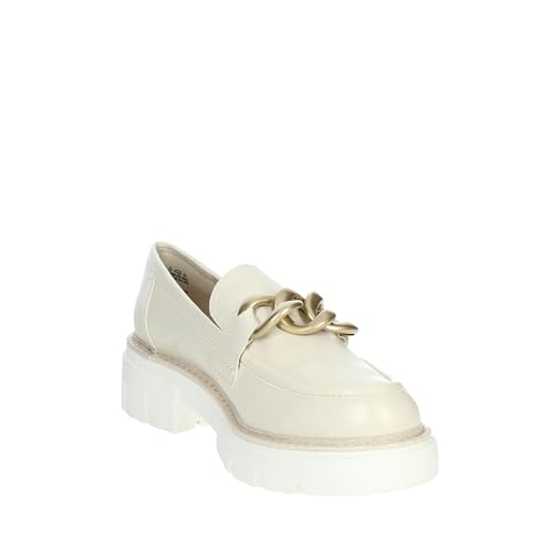 Image of MARCO TOZZI Women's Loafer, Cream Gold, 9