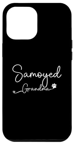Samoyed Grandma Design Samoyedo Dog Lovers Carcasa para iPhone 12 Pro Max
