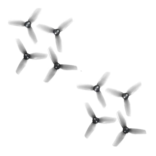 Hélice tripale renforcée 3x3x3 avec arbre adaptable 2mm et 2,3mm pour mini quadrirotor RC FPV