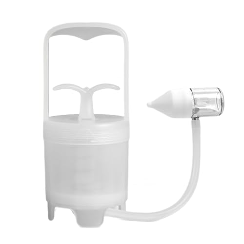 Aspirador nasal para niños pequeños, aspirador nasal manual, aspirador de limpieza de la nariz Booger Sucker Manual - Extractor de mano portátil de silicona , limpiador de nariz para jugar, salir