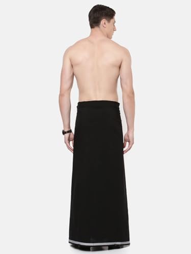 Image of pure cotton lungi for men