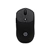 HP 400 Quiet Wireless Mouse, Dual Bluetooth & 2.4GHz, Soft Silicone, Quiet Clicks, Microsoft Wheel, 24-Month Battery, 6000 DPI, Ambidextrous, Eco-Friendly Design, Multi-OS, Black