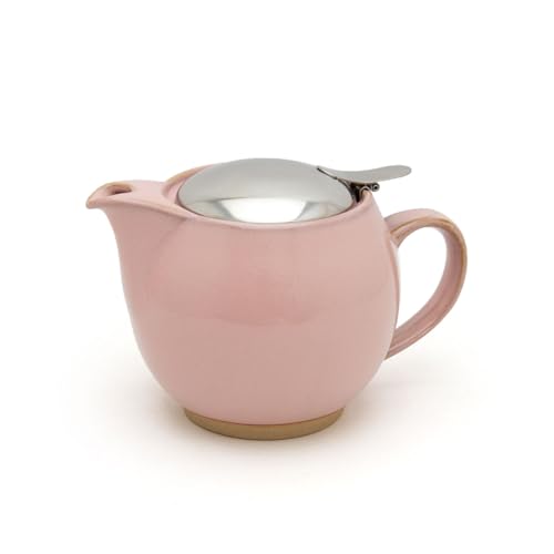 Zero Japan Bee House Round Teapot 15 Oz Sakura Pink