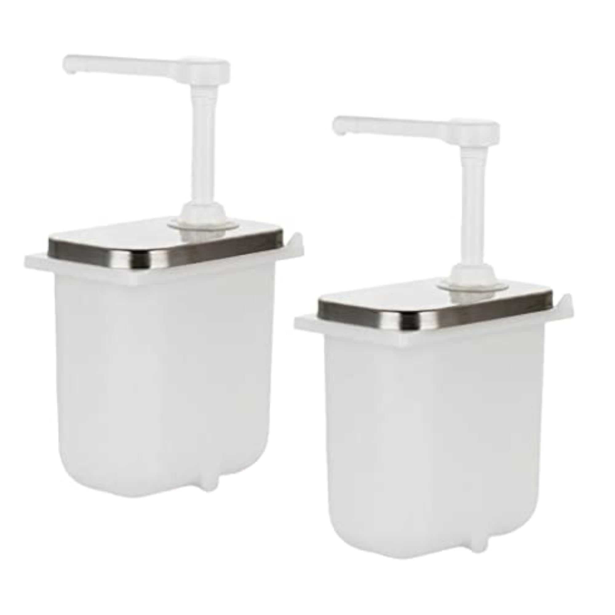 BNF® 2 Pcs Sauce Pump Dispenser, 0.5 Gallon