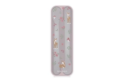 Mepal Baby Feeding Spoon Mio Little Dutch, Long-handled baby spoon, Dishwasher Safe & BPA-free, Baby Utensils, Set of 2, Fairy Garden - Image 2