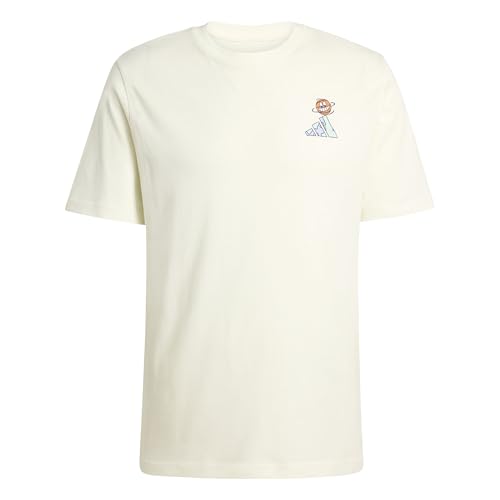 T-Shirt Graphique adidas Earth Day Basketball en Coton Confortable pour Homme