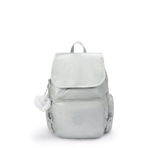 Mochila Kipling City Zip S Prata I563470P-UN