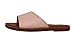 CUSHIONAIRE Women's Carly slide Sandal with Memory Foam NUDE, 10