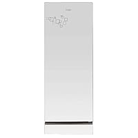 Haier 192 L 3 Star Single Door Refrigerator (HRD-1923PMG-E, Mirror Glass, Base stand)