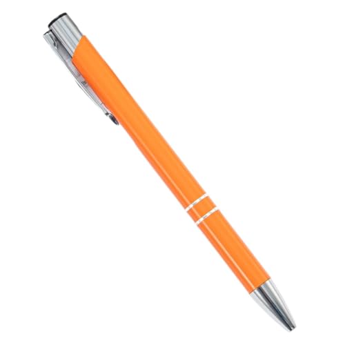 Stylos à bille orange et bleu pour les prises de notes à l'école