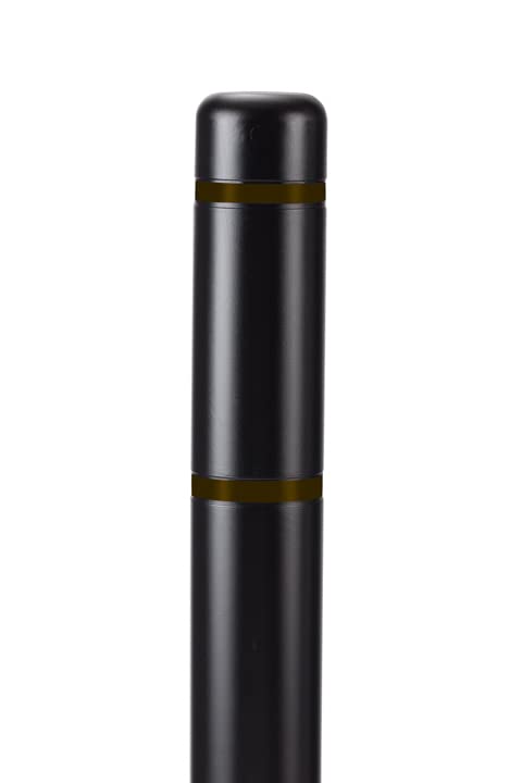 BollardGard 4 x 52 Bollard Cover - Innoplast (Black Black Tape)