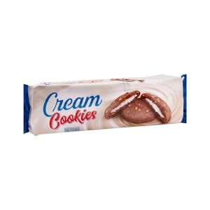 Galletas Cream Cookies Hacendado 12% de chocolate negro y 24% relleno de chocolate blanco Paquete 160 g Pack 2