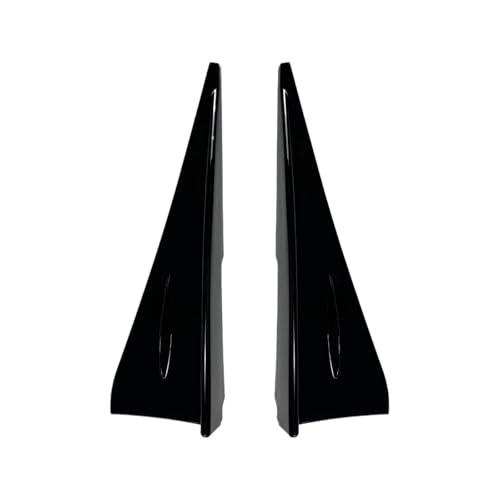 スバル BRZ/トヨタ GR86 2022-2025 対応 リアサイドスカート ウィングレット スプリッター フラップ スポイラー(Glossy Black)