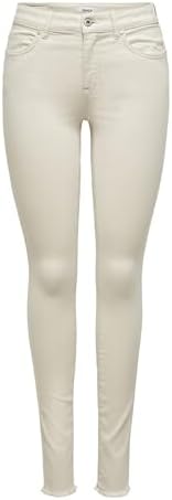 ONLY Female Skinny Jeans ONLBLUSH Mittlere Taille Skinny Fit Knöchellang Jeans