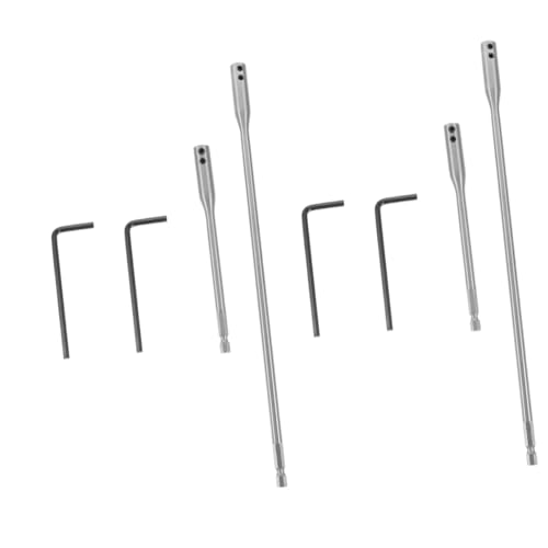 SHINEOFI 2 Juegos Barra de Extensión de Broca Extensor de Broca de Rápida Durable y Ligero para de Perforación y Atornillado